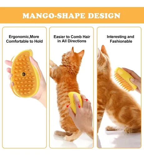 CEPILLOVAPOR MASAJEADOR PARA MASCOTAS